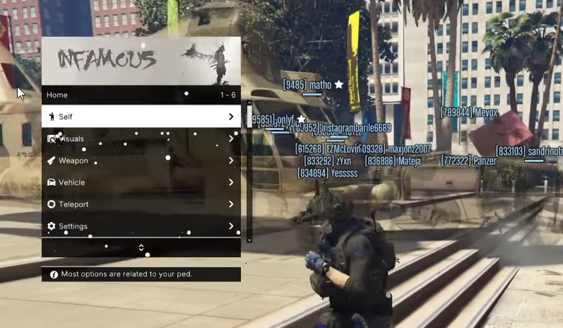 Infamous FiveM Full Plus